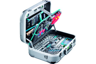 Werkzeugkoffer TECHNOCRAFT PRO CHROME 185