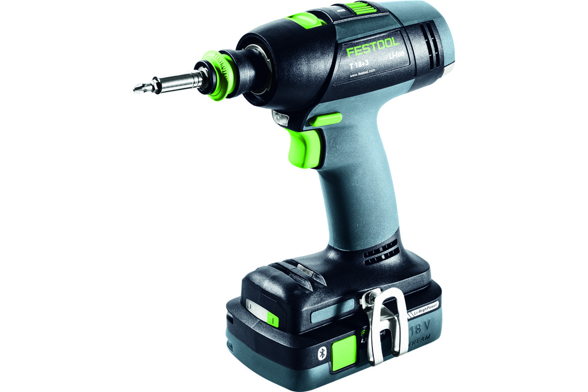 Akku-Bohrschrauber FESTOOL T 18+3 HPC 4.0 I-Plus