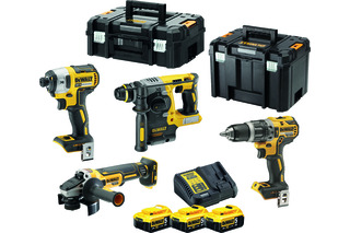 Akku-Maschinenset 18 V DEWALT DCK422P3T
