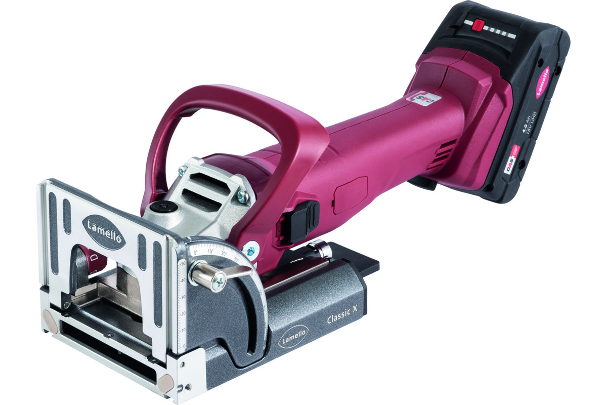 Akku-Nutfräsmaschine LAMELLO Classic X