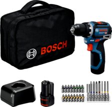 Akku-Bohrschrauber BOSCH GSR 12V-32 (24-teiliges Zubehör-Set)