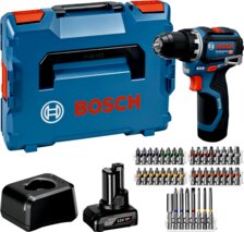 Akku-Bohrschrauber BOSCH GSR 12V-32 (40-teiliges Zubehör-Set)