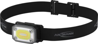 Stirnlampe ANSMANN HD350R 2in1