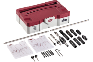 Bohrlehre LAMELLO Rasto Duo Set