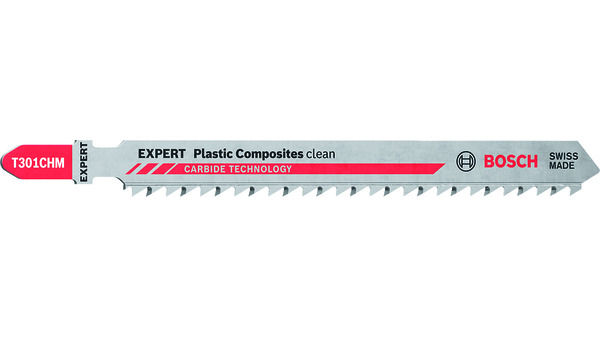 Stichsägeblätter BOSCH EXPERT Plastic Composites clean T301 CHM