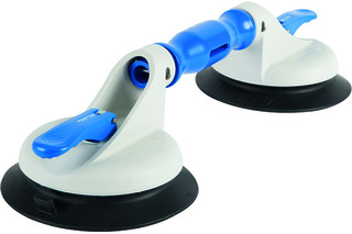 2-Kopf Gelenksaugheber VERIBOR mit grossen Gummischeiben