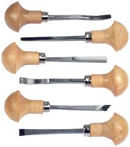 Linol- und Holzschnittmesser-Satz PFEIL, 6-teilig