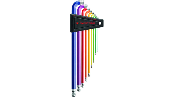 Winkel-Stiftschlüsselset PB SWISS TOOLS 2222.LH-10 RB