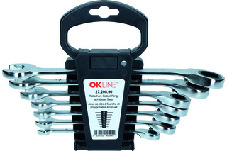 Ratschen-Gabelringschlüsselset OK-LINE