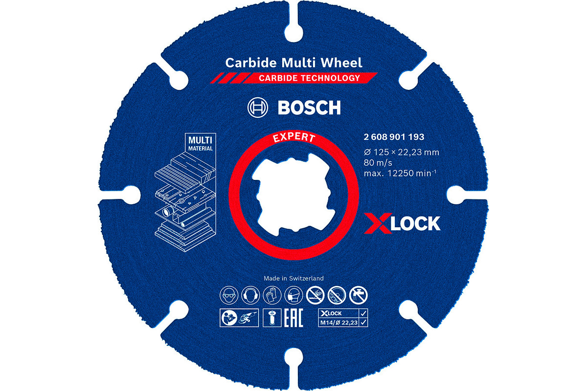 Trennscheiben BOSCH EXPERT Carbide Multi Wheel X-LOCK