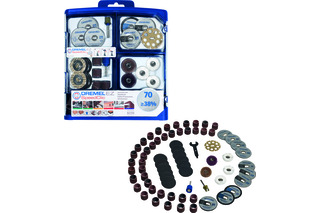 EZ SpeedClick Zubehörset DREMEL®, 70-teilig