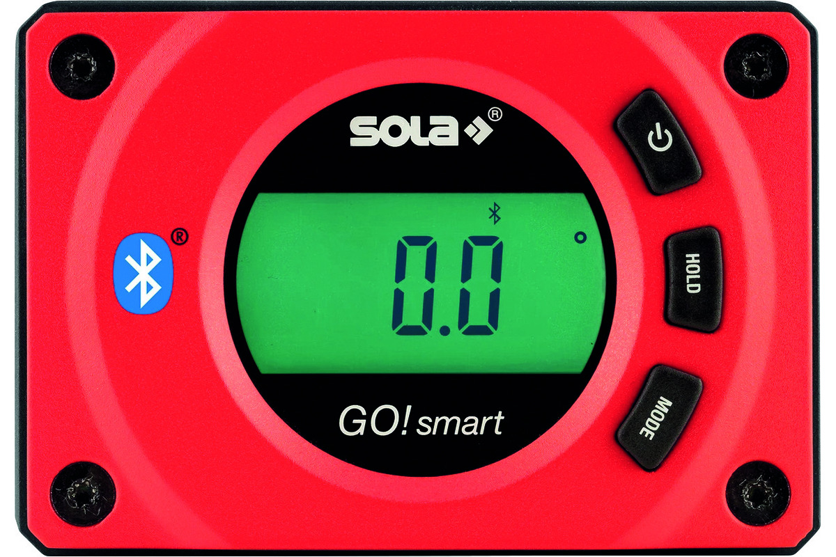 Digitaler Neigungs- und Winkelmesser mit bluetooth SOLA GO! SMART