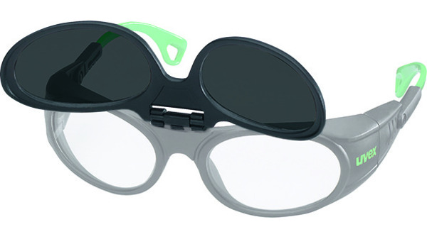 Ersatz flip-up zu Schweiss-Schutzbrille UVEX 9104