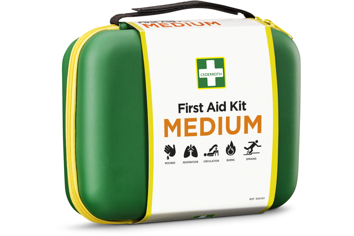 Erste-Hilfe-Set CEDERROTH Medium