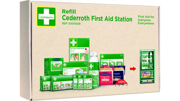 Nachfüllpaket CEDERROTH für Erste-Hilfe-Station Set