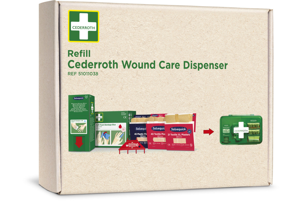 Nachfüllpaket CEDERROTH für Pflasterspender PLUS