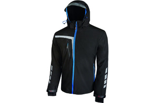 Softshell-Jacke U-POWER Quick Performance black carbon