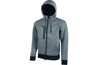 Sweatjacke U-POWER Tasty Performance grey meteorite