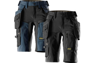 Damen-Stretchshorts mit Holstertaschen SNICKERS AllroundWork 6117