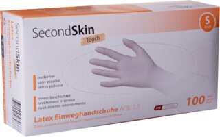 Einweghandschuhe SecondSkin Latex Touch