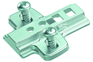 Adapterplatte für Paralleladapter, mit Euroschrauben HETTICH