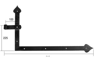 Türwinkelband HAGER 15.334