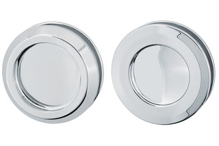 Schiebetür-Muschelset A HAGER