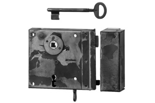 Zimmertürschloss HAGER 13.343