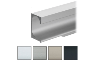 Griffleistenprofile Delia 36,5 mm auf Mass