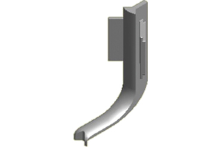 Ecken für Griffmulden IDA, L-Form