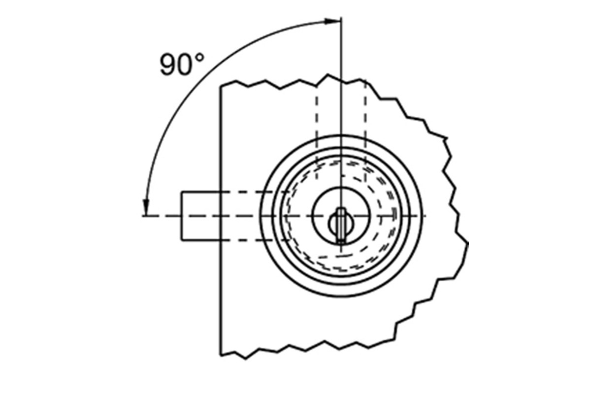 Verschluss-Zylinder KABA 8, Typ 1061 G