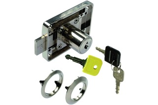 Aufschraub-Riegelschloss FLEX WKS - P 5000 mit Zylinderkern