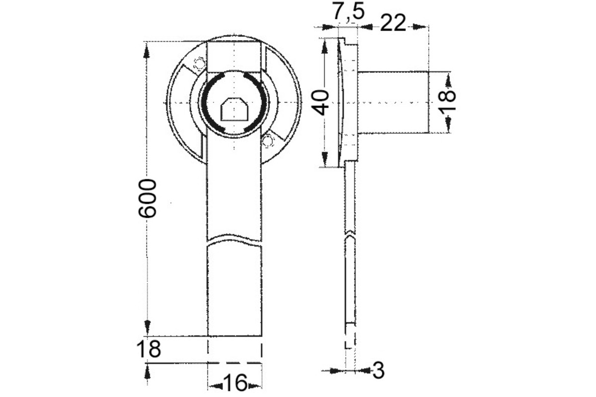 Zentralverschluss-Zylinder WKS - P5000