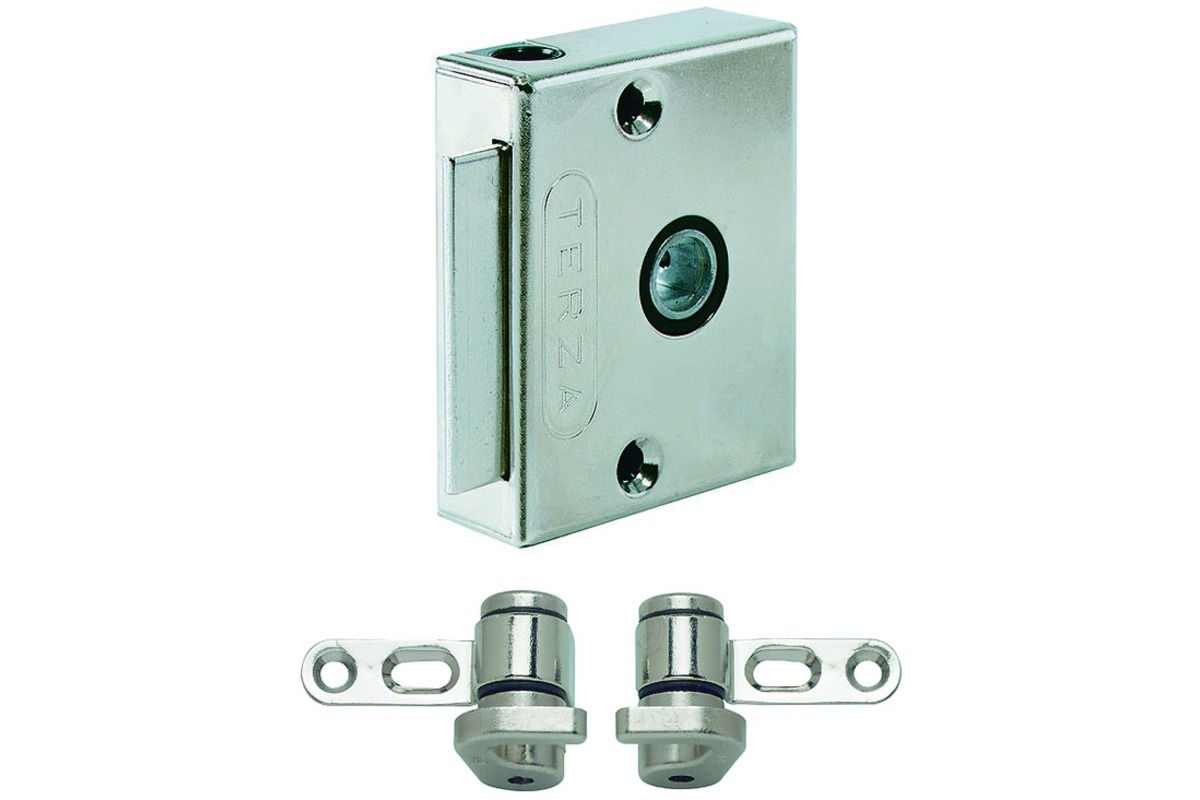 Espagnolette-Schrankschlösser TERZA, zum Anschrauben (360° Drehung)