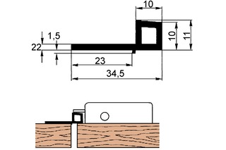 Schlagleisten-Profile