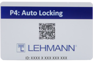 Programmierkarte LEHMANN Auto Locking