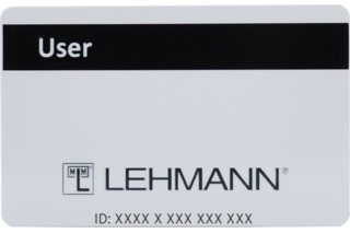 Datenträger (Schlüsselkarte) LEHMANN RFID Mifare, 13,56 MHz