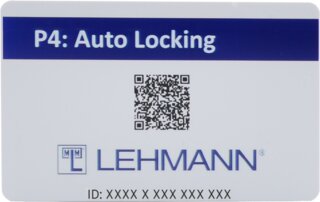 Programmierkarte LEHMANN Auto Locking