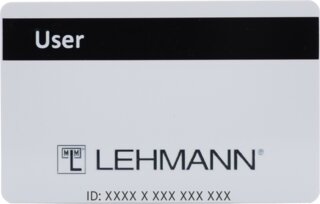 Datenträger (Schlüsselkarte) LEHMANN RFID Mifare, 13,56 MHz