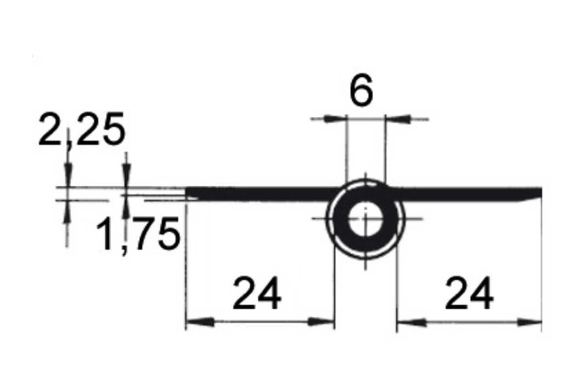 Möbel-Fitschenbänder FS, Rollendurchmesser 10 mm