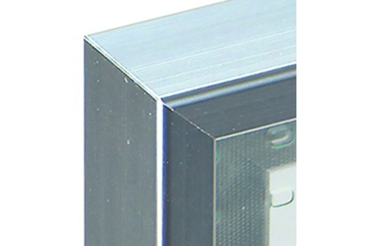 20 mm Schmale Glasrahmentüren ohne Verglasung, Steg 8 mm