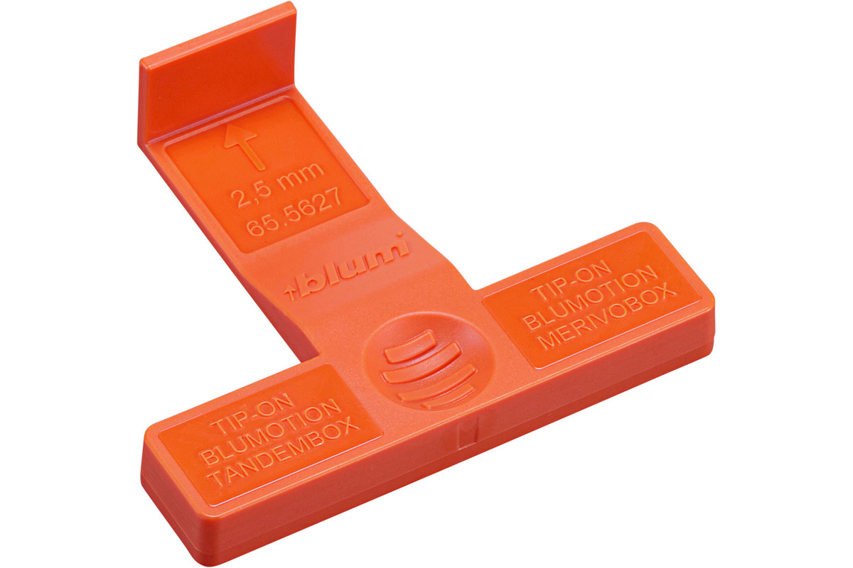 Prüf- und Einstelllehre BLUM TIP-ON BLUMOTION