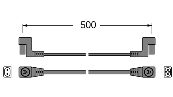 Verbindungsleitungen HALEMEIER LiteLine Basic 230 V