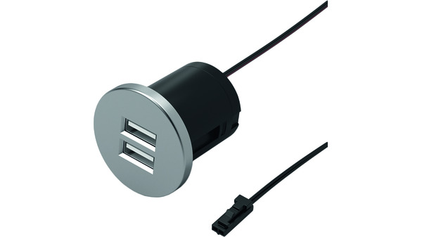 USB Einbau-Doppelsteckdose HALEMEIER