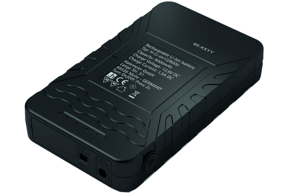 Akku für LED-Leuchten HALEMEIER LitePac 6000 Li-Ion 12 V