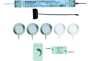 Komplettset LED Einbauleuchten L&S Chip 58 12 V