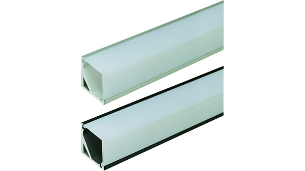 LED Anbauprofile L&S Quattro Mini mit Lichtblende