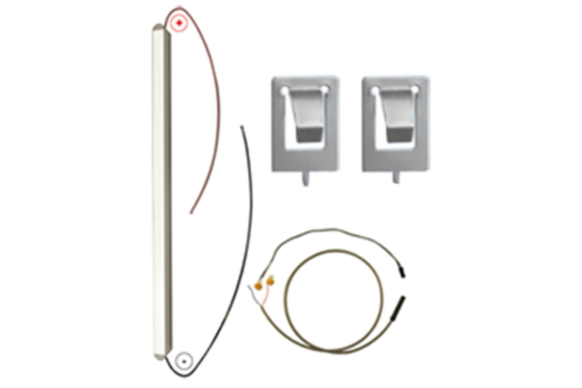 LED-Einbauleuchten-Ergänzungsset OK-LINE LUX GOOD für Drehtüren 12 V