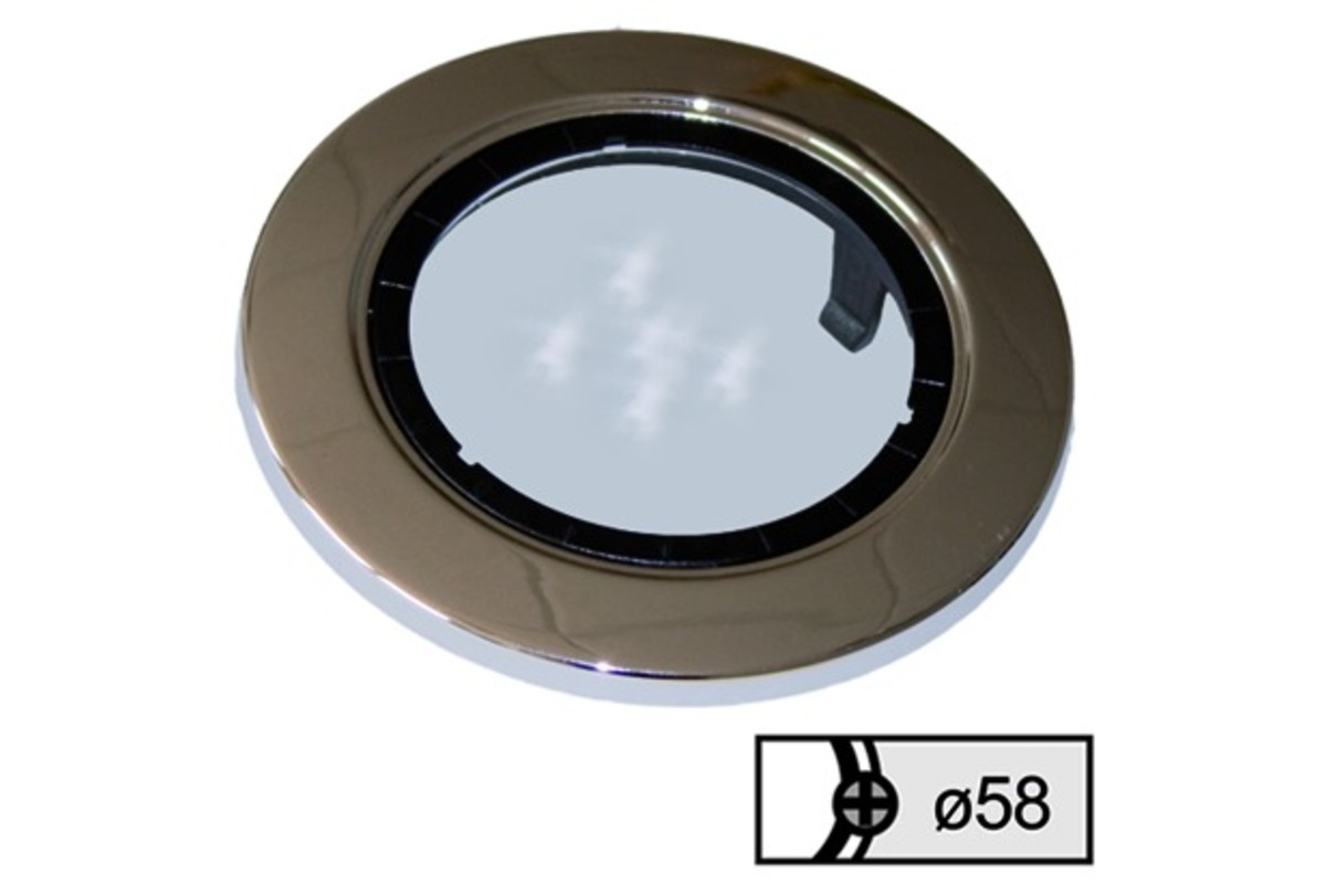 Abdeckringe L&S Vision Höhe 5.5 mm mit klarem Glas