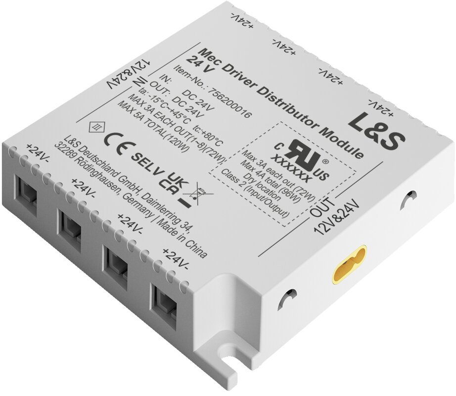Box Mec Verteiler Box Mec Driver 8-fach L&S 12 / 24 V | opo.de